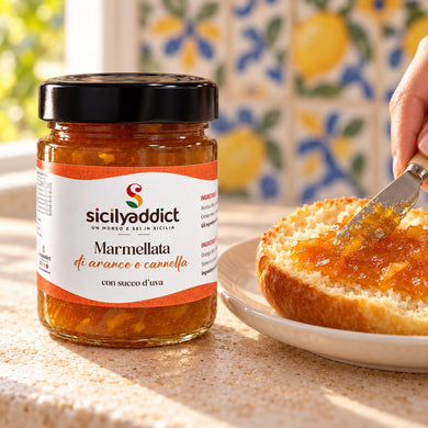 Marmellata Arancia e Cannella 240gr - SicilyAddict