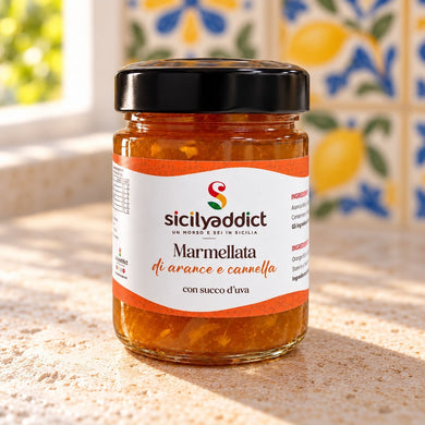 Marmellata Arancia e Cannella 240gr - SicilyAddict