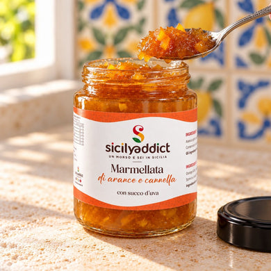 Marmellata Arancia e Cannella 240gr - SicilyAddict