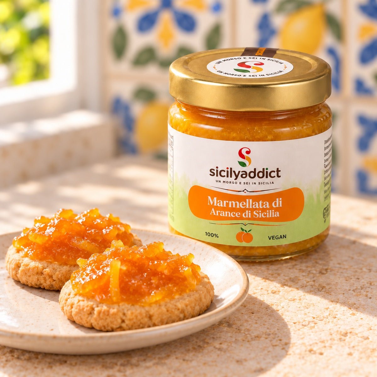 Marmellata di arance di Sicilia 220g - SicilyAddict