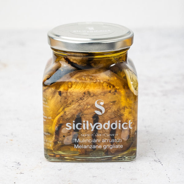 Melanzane grigliate sott'olio 280g - SicilyAddict