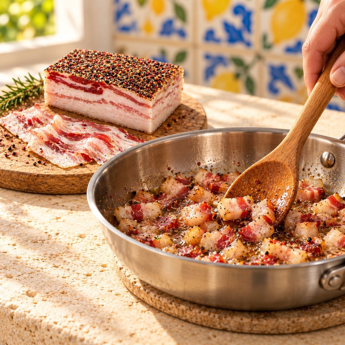 Pancetta tesa di suino nero dei Nebrodi - SicilyAddict