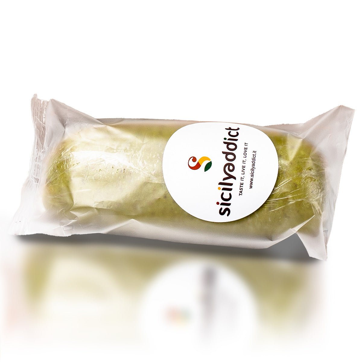Panetto di pasta pura di pistacchio siciliano 250 g - SicilyAddict