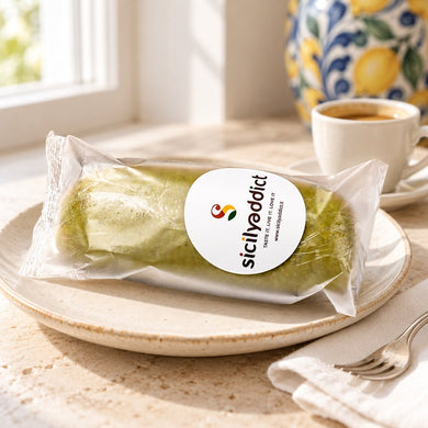 Panetto di pasta pura di pistacchio siciliano 250g - SicilyAddict