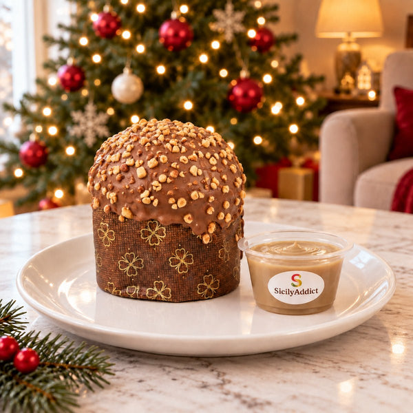 Panettoncino artigianale alla nocciola - SicilyAddict