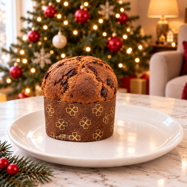 Panettoncino artigianale Amarene e cioccolato Fondente - SicilyAddict