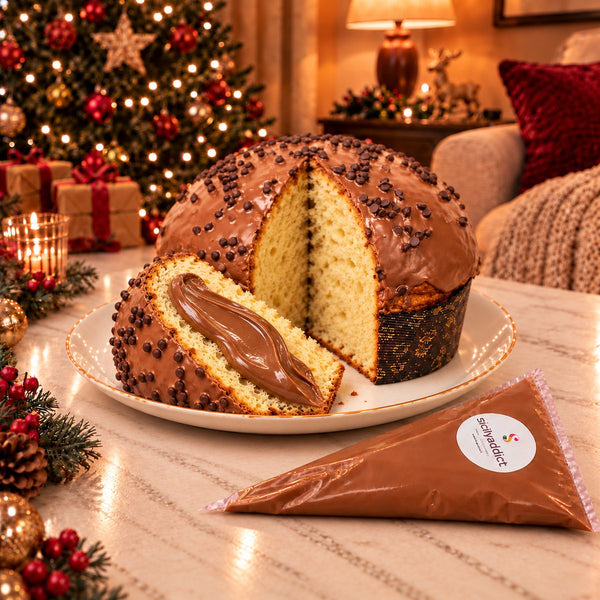 Panettone artigianale al Cioccolato - SicilyAddict