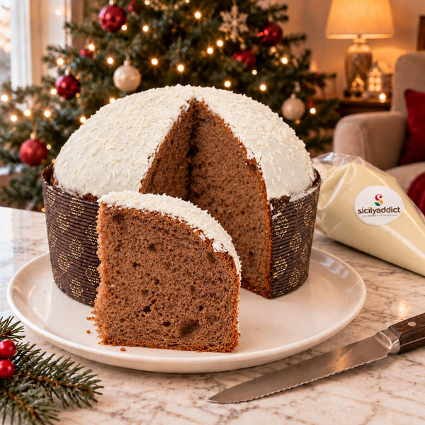 Panettone artigianale al cioccolato e Cocco Ciokococco - SicilyAddict