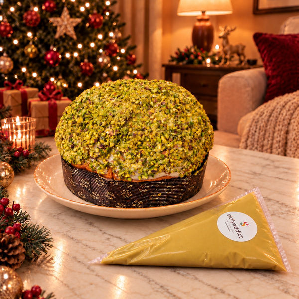 Panettone artigianale al Pistacchio - SicilyAddict