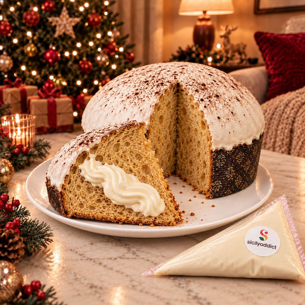 Panettone artigianale al Tiramisu' - SicilyAddict
