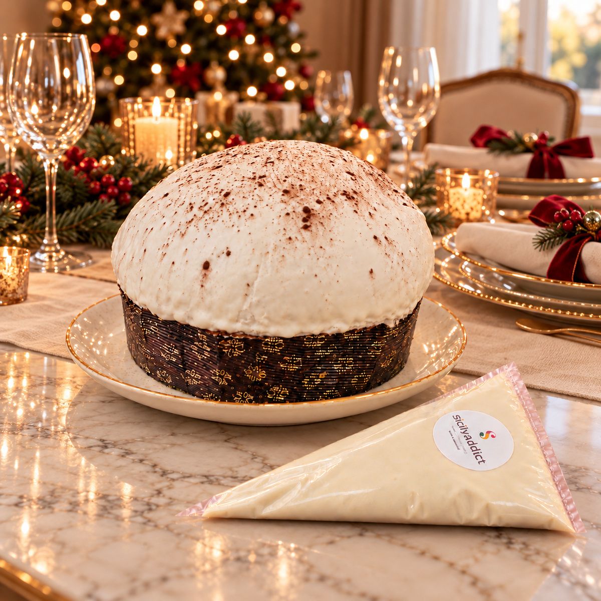 Panettone artigianale al Tiramisu' - SicilyAddict