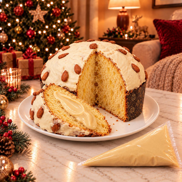 Panettone artigianale alla Mandorla - SicilyAddict