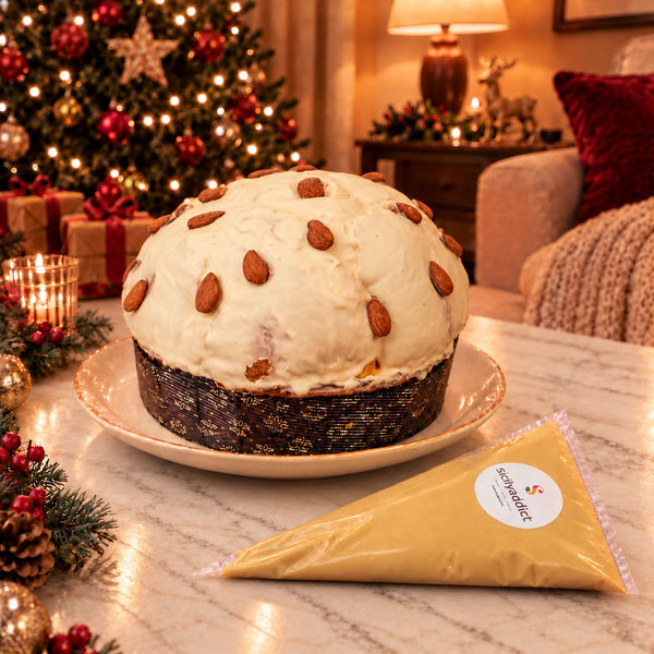 Panettone artigianale alla Mandorla - SicilyAddict