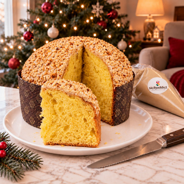 Panettone artigianale alla Nocciola - SicilyAddict