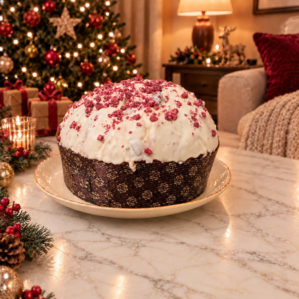 Panettone artigianale Frutti di Bosco e Cioccolato Bianco - SicilyAddict