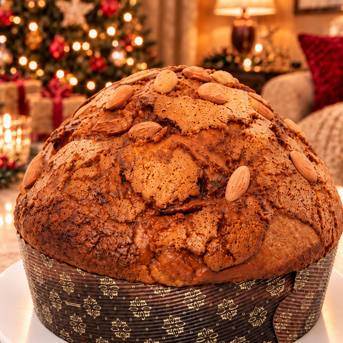 Panettone artigianale Mele e Cannella - SicilyAddict