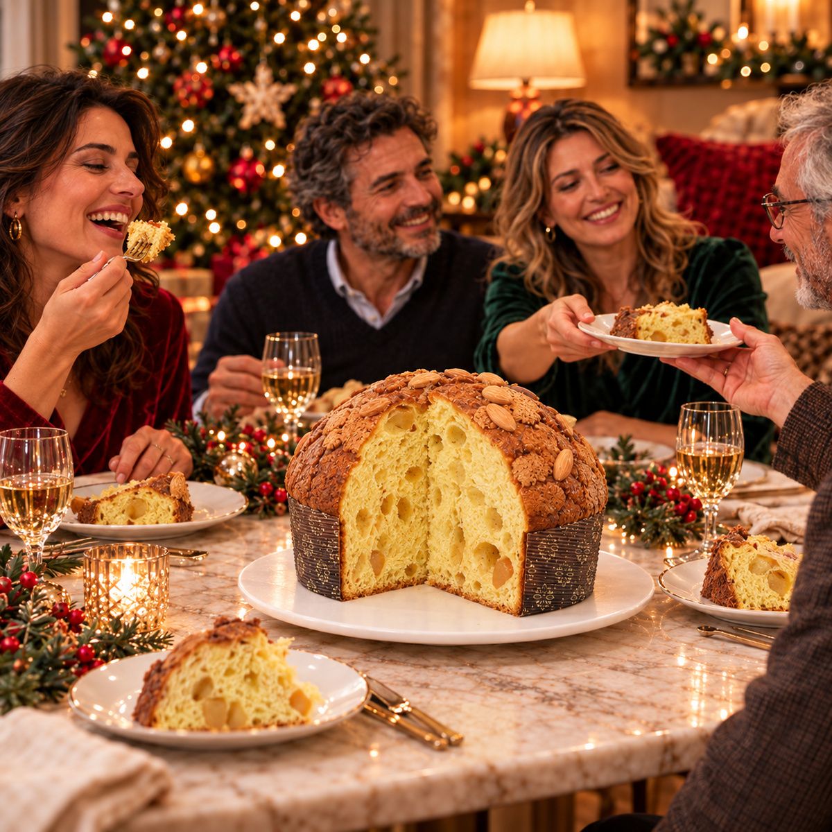 Panettone artigianale Mele e Cannella - SicilyAddict