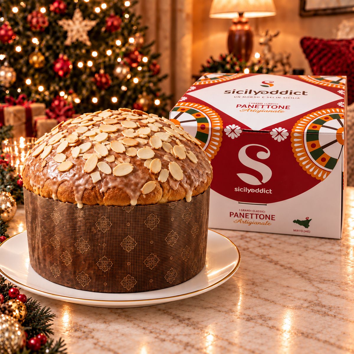 Panettone artigianale Pandorato - SicilyAddict