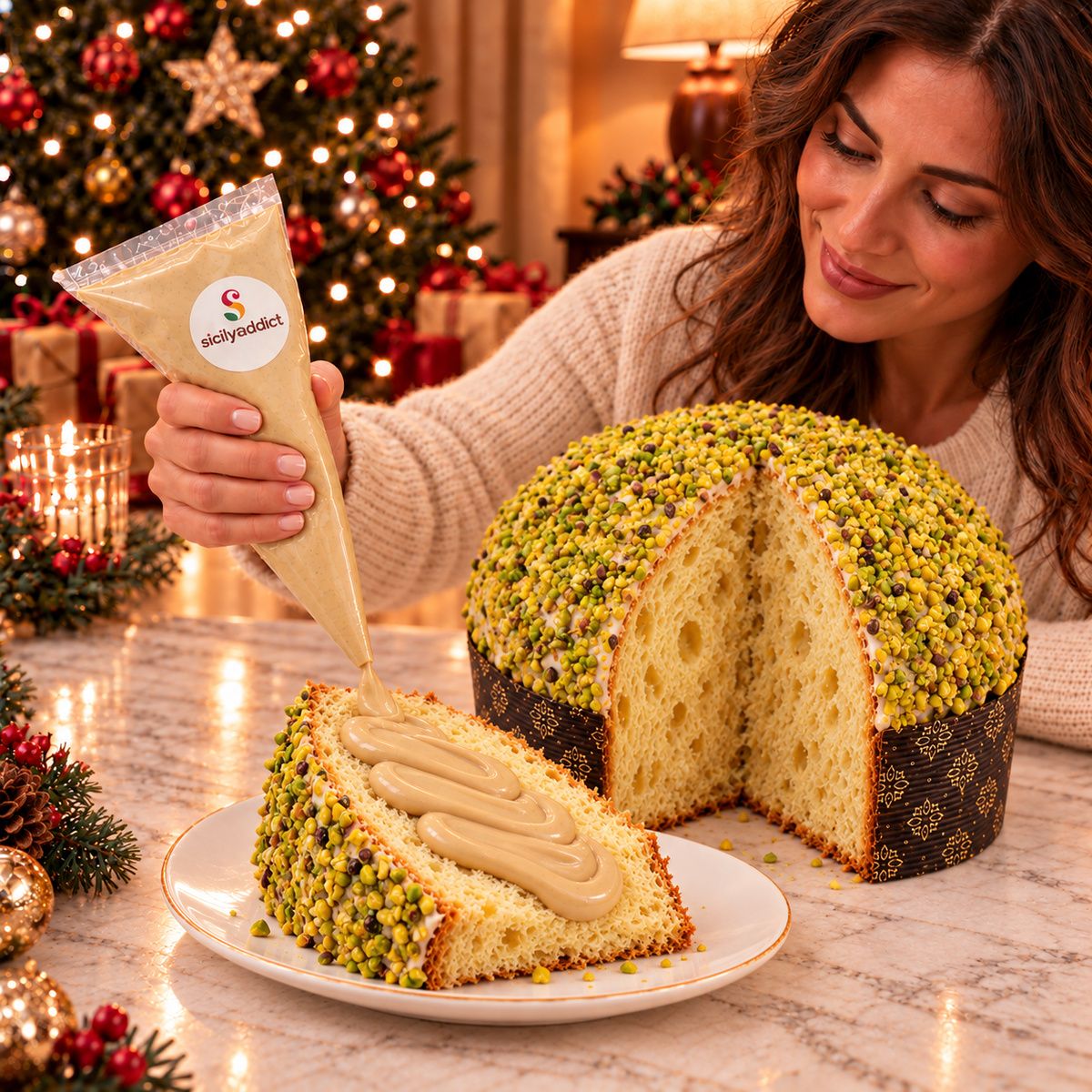 Panettone artigianale Tre Meraviglie - SicilyAddict
