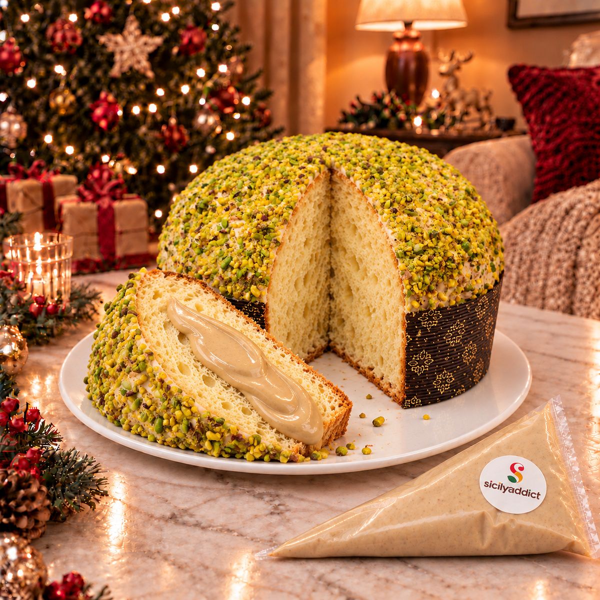 Panettone artigianale Tre Meraviglie - SicilyAddict