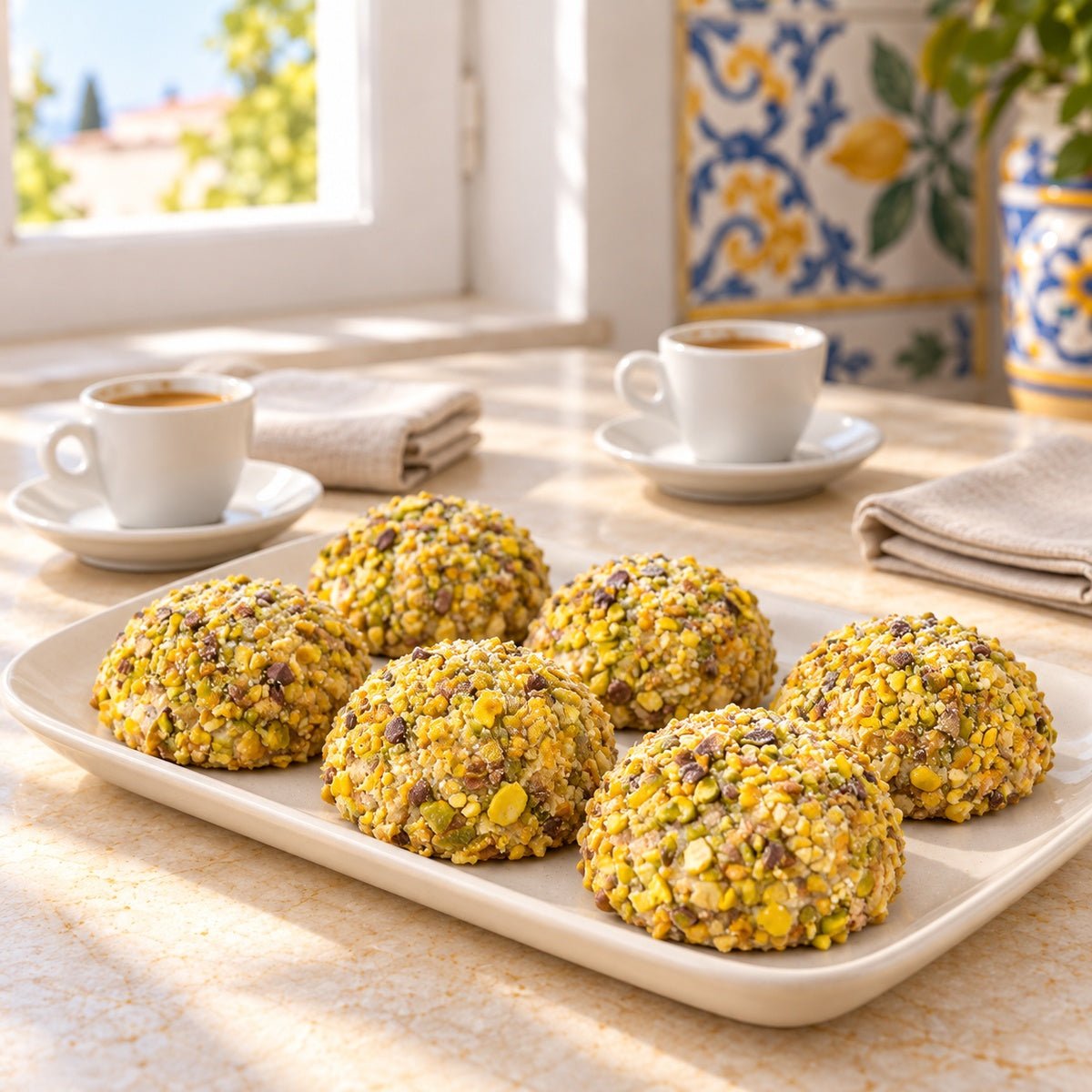 Paste di mandorla siciliane al Pistacchio - SicilyAddict