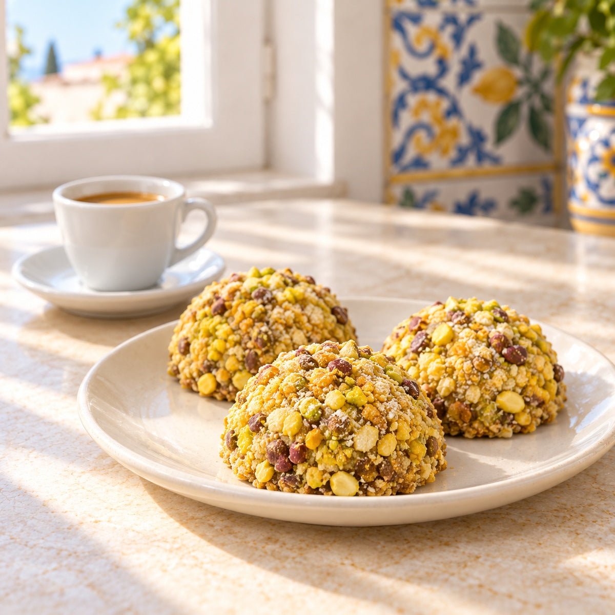 Paste di mandorla siciliane al Pistacchio - SicilyAddict