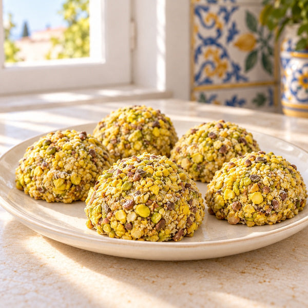 Paste di mandorla siciliane al Pistacchio - SicilyAddict
