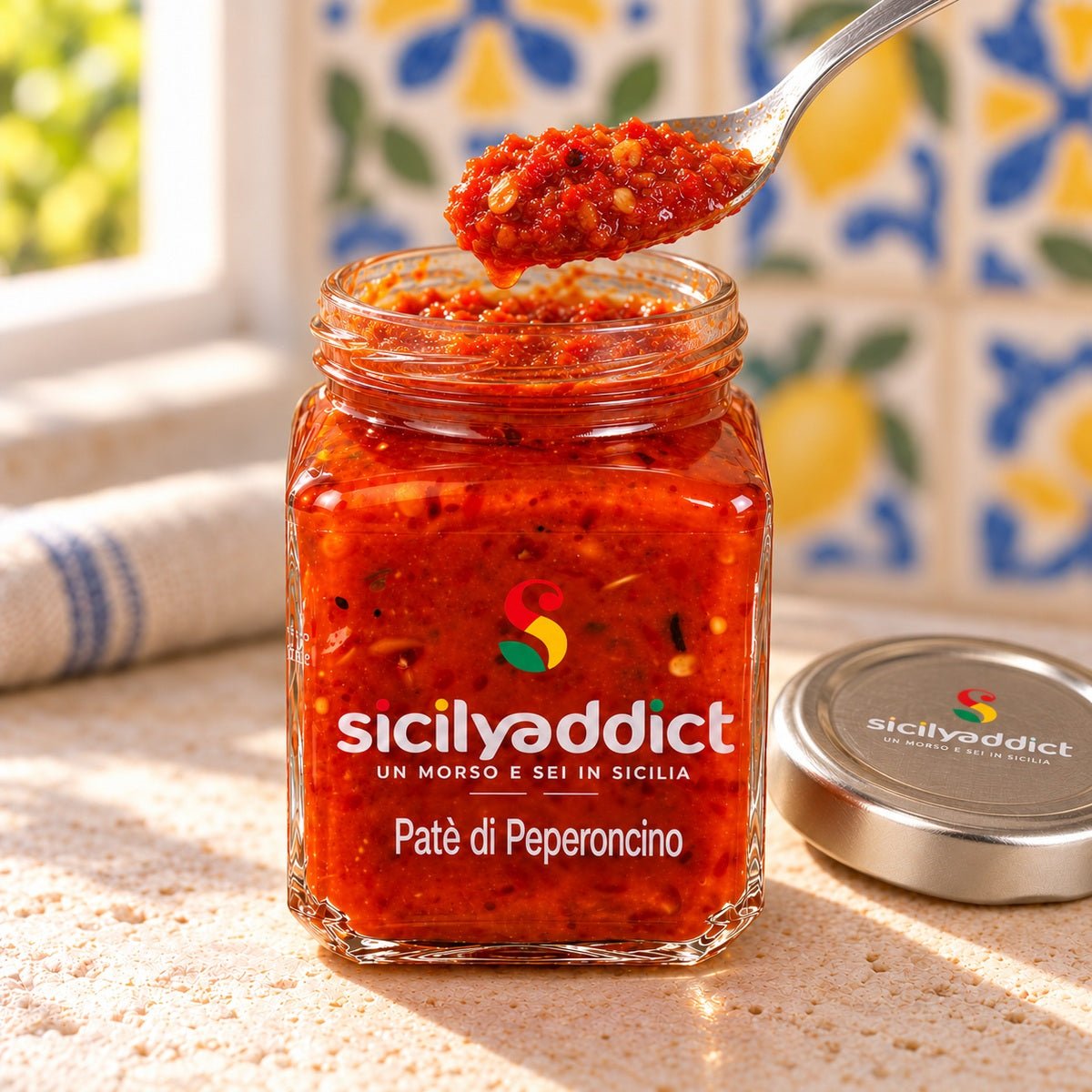 Patè di peperoncino 180 g - SicilyAddict