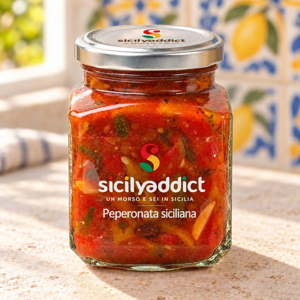 Peperonata siciliana 280 g - SicilyAddict