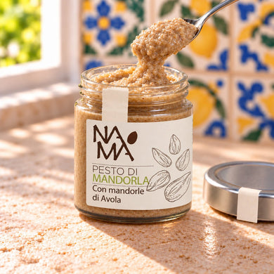 Pesto di mandorle di Avola Namà - SicilyAddict