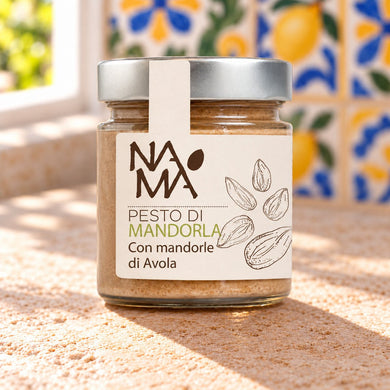 Pesto di mandorle di Avola Namà - SicilyAddict