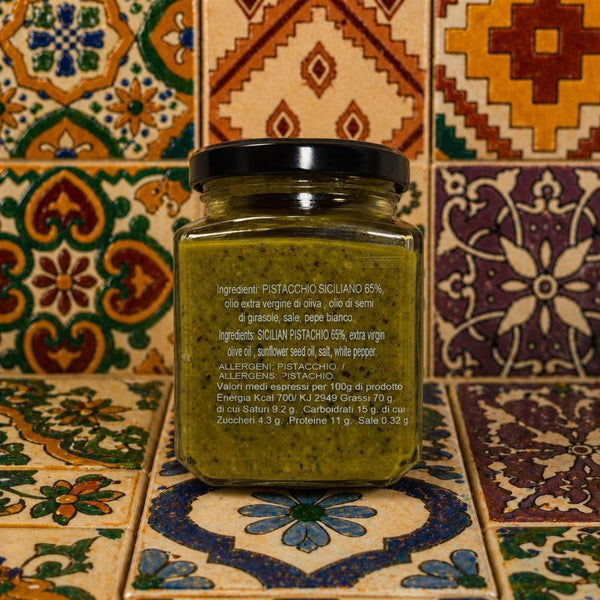 Pesto di Pistacchio Siciliano 180g - SicilyAddict
