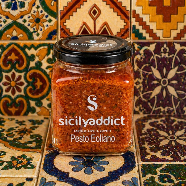 Pesto Eoliano 180 g - SicilyAddict