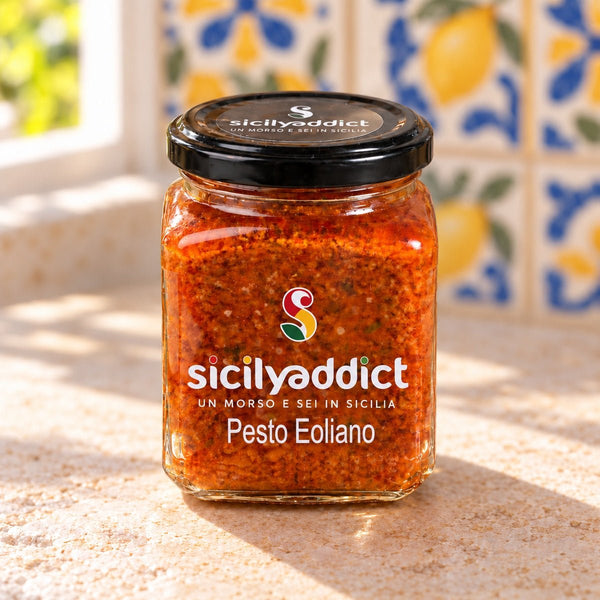 Pesto Eoliano 180 g - SicilyAddict