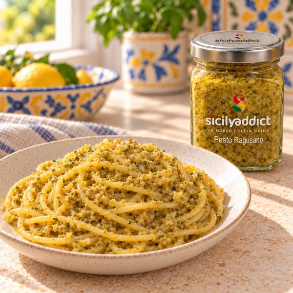 Pesto Ragusano 180 g - SicilyAddict