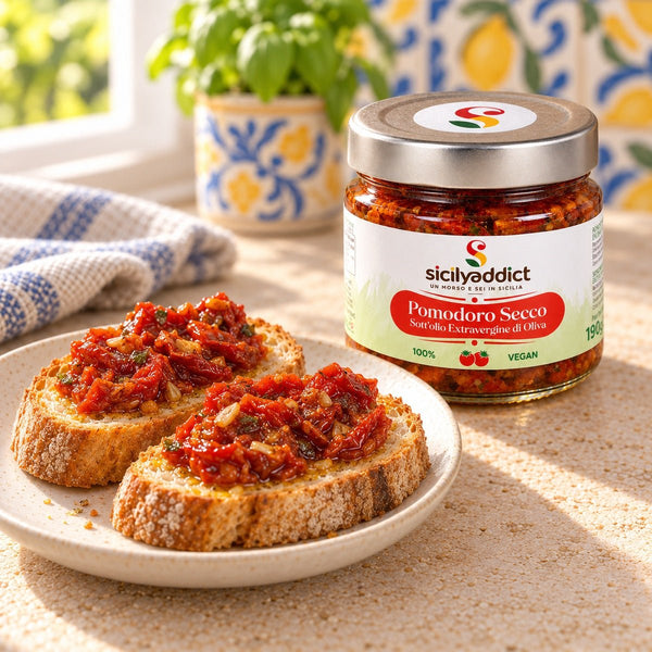 Pomodoro secco sott'olio 190g - SicilyAddict