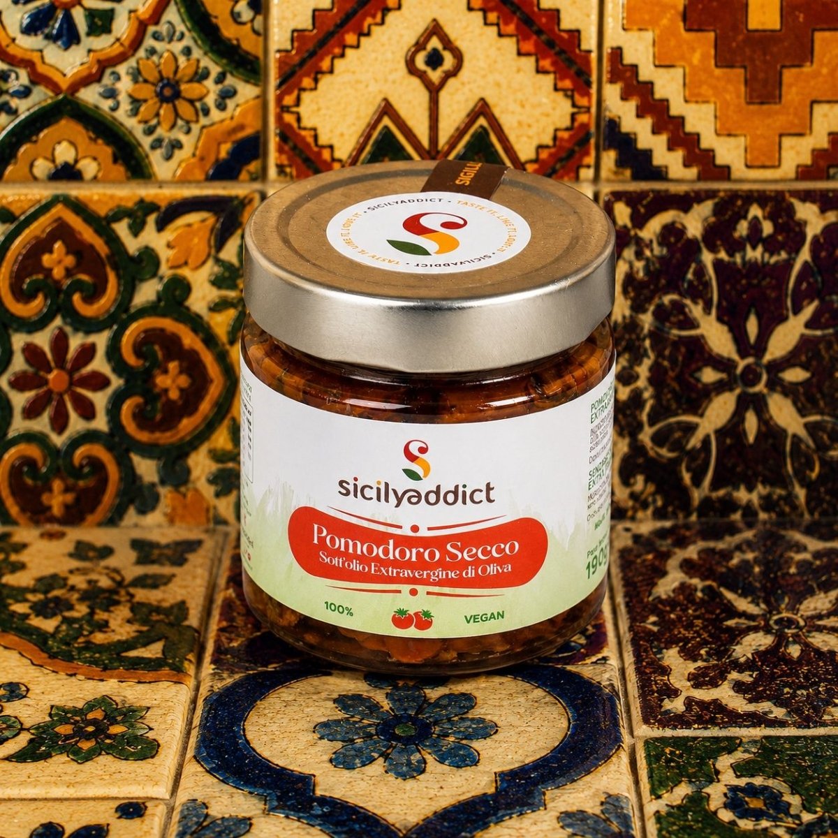 Pomodoro secco sott'olio 190g - SicilyAddict