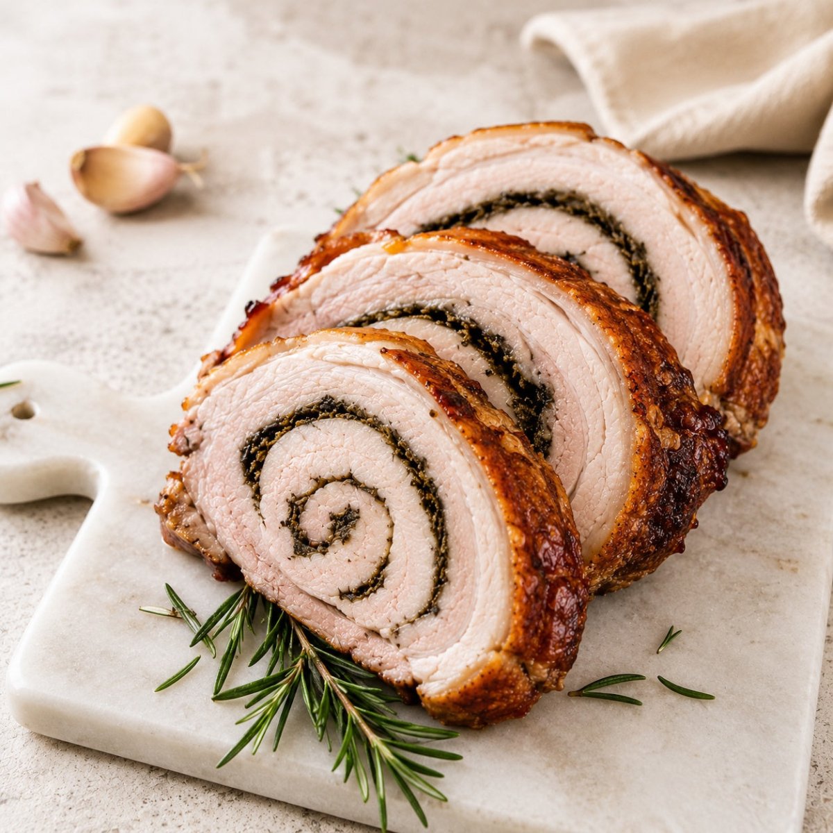 Porchetta di Suino Nero dei Nebrodi Cotta a Bassa Temperatura 300g - SicilyAddict
