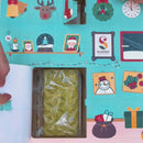 Advent calendar 500g format with 33 products inside