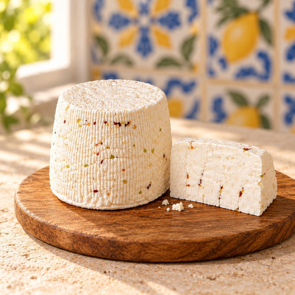 Ricotta salata al peperoncino - SicilyAddict