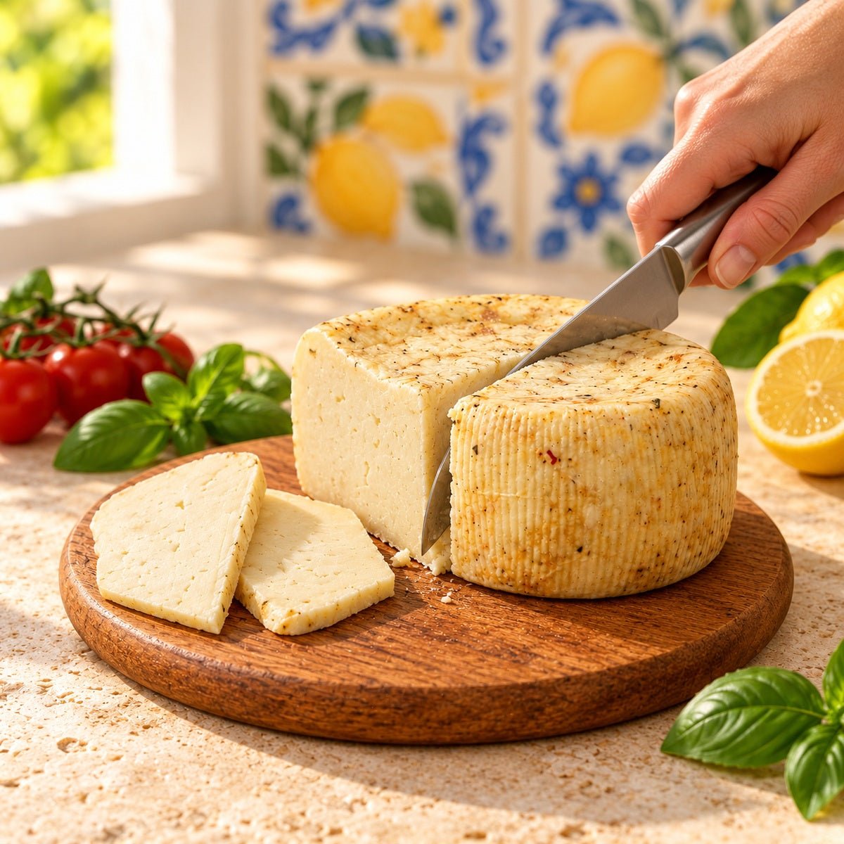 Ricotta salata siciliana - SicilyAddict