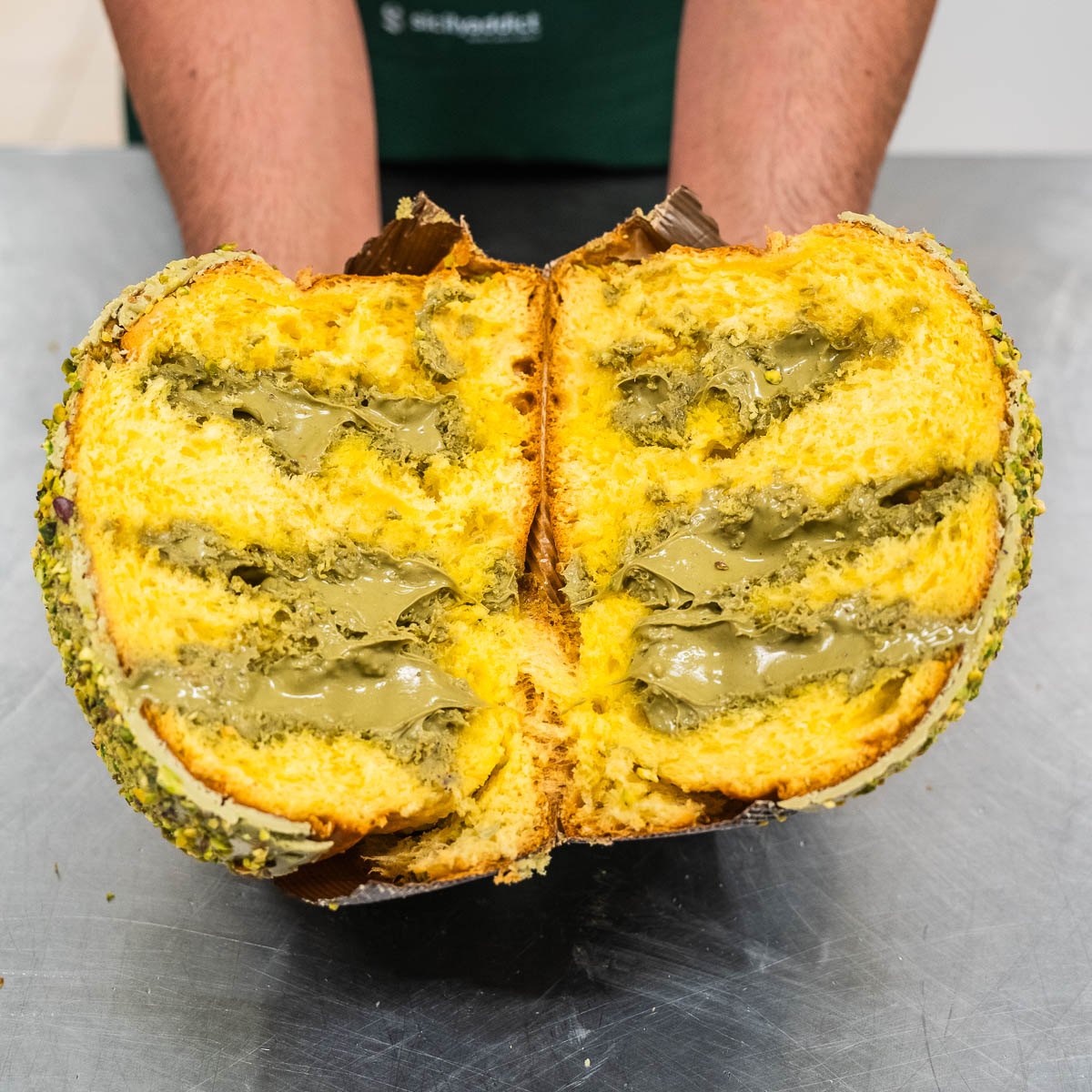 Panettone SicilyAddict al pistacchio