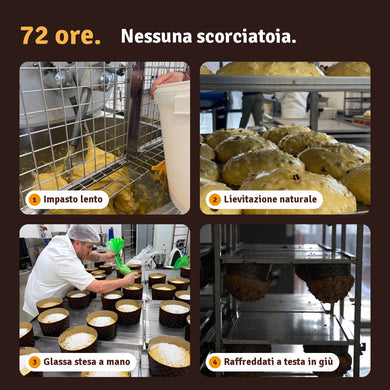 Le 72 ore di lavorazione del panettone artigianale