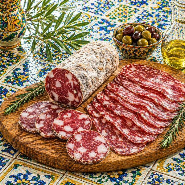 Salame di suino nero dei Nebrodi - SicilyAddict
