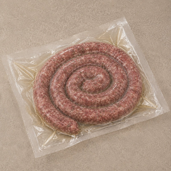 Salsiccia di Suino Nero dei Nebrodi 500g - Cottura SV a Bassa Temperatura - SicilyAddict