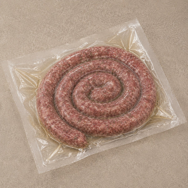 Salsiccia di Suino Nero dei Nebrodi 500g - Cottura SV a Bassa Temperatura
