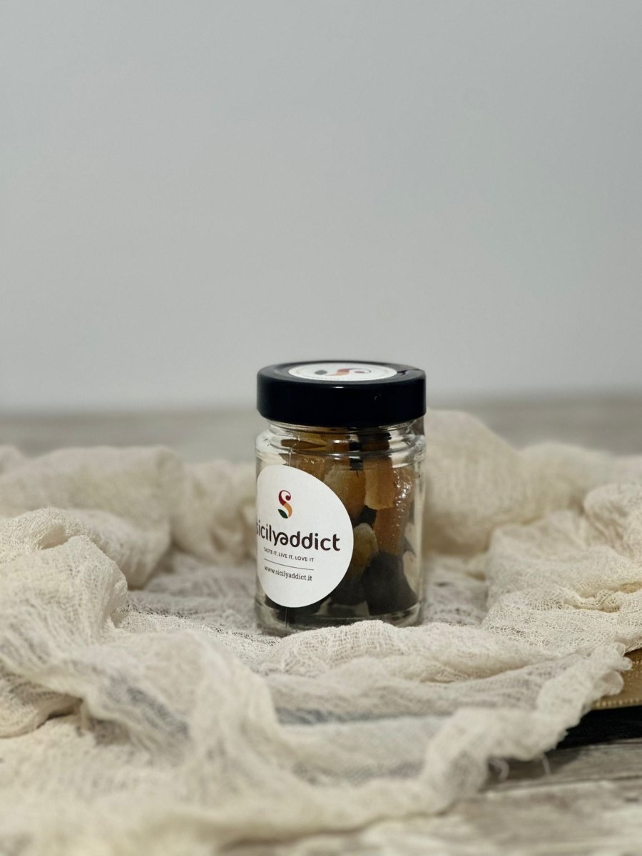 Scorzette d'arancia al cioccolato 80g - SicilyAddict