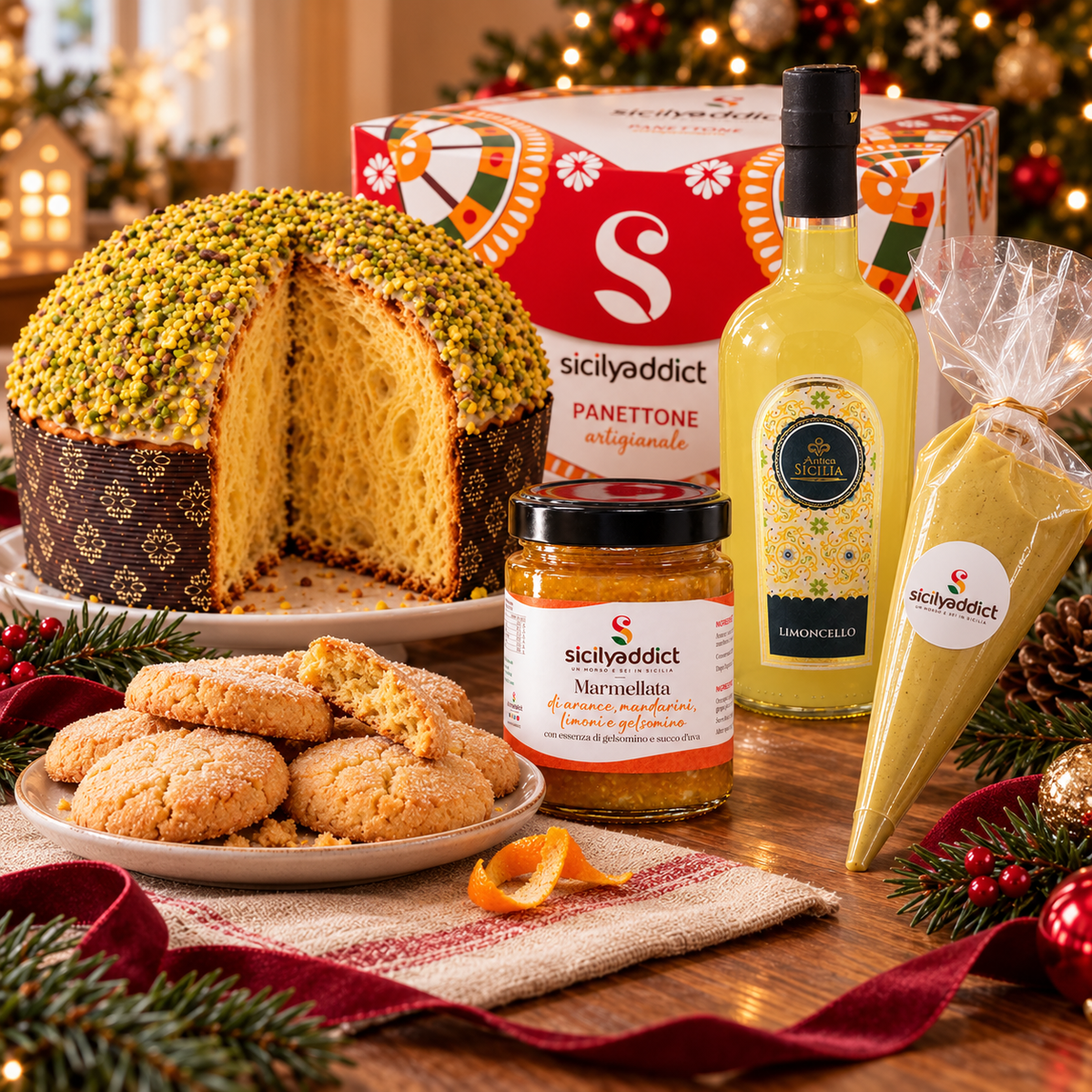 SicilyBox Agrumi di Sicilia con la selezione aggiornata per Natale e confezione regalo SicilyAddict.