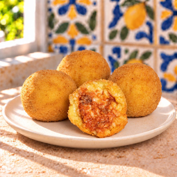 Siculini Arancini al Ragu' di Suino Nero dei Nebrodi - SicilyAddict