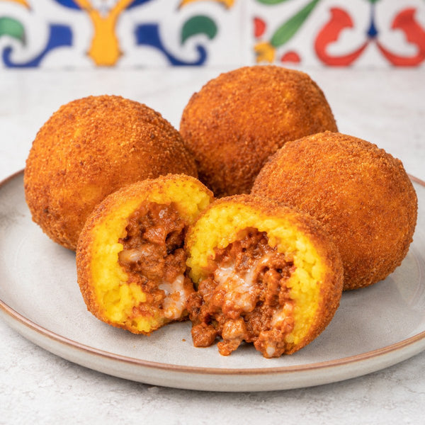 Siculini Arancini al Ragu' di Suino Nero dei Nebrodi - SicilyAddict